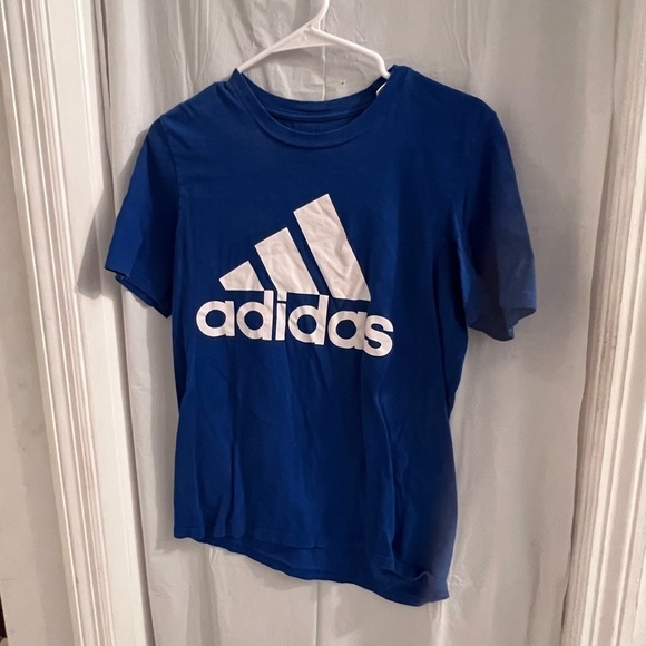 ADIDAS blue t shirt size s - Picture 1 of 3